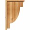 Ekena Millwork Alpine Rough Sawn Corbel w/Backplate, Western Red Cedar, 6"W x 14"D x 22"H COR06X14X22ALP01RWR - alternate 3